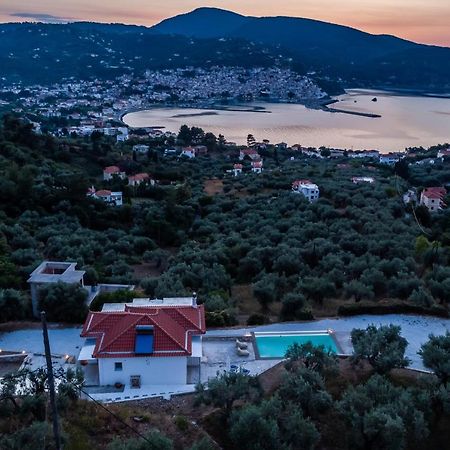 Ninemia Villa In Skopelos Exterior foto